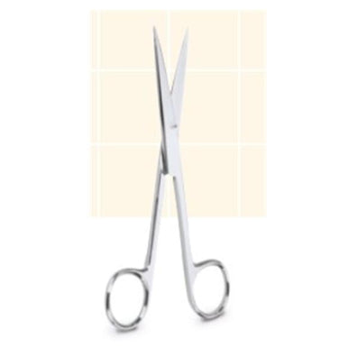 Scissors Stitch Littauer 4-1/2" Sharp/Blunt Straight SS Disposable 20/Bx